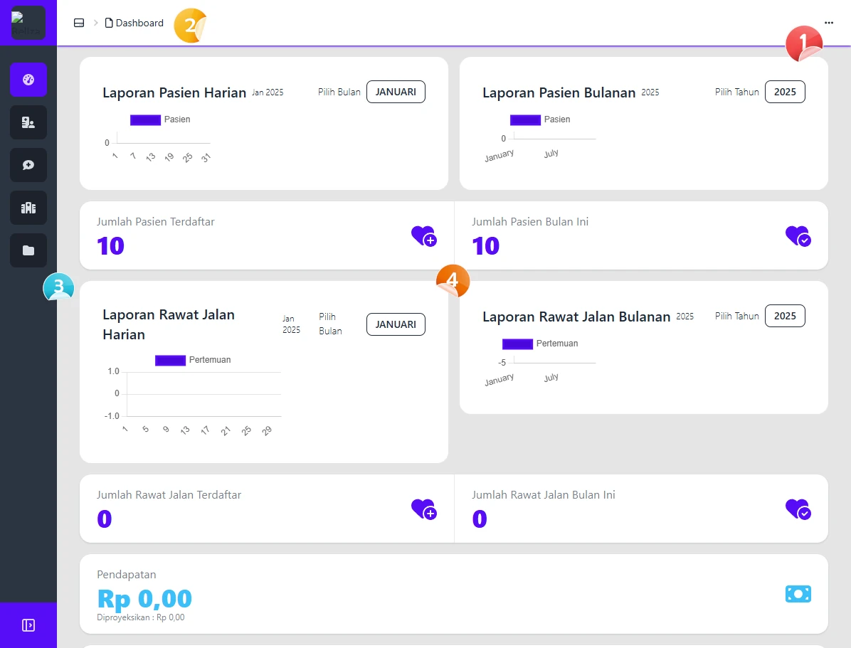 Tampilan Utama Aplikasi